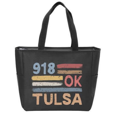 Tulsa Area Code 918 Residents State Oklahoma Zip Tote Bag