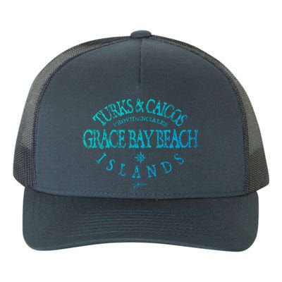 Turks And Caicos Islands Grace Bay Beach Gift Yupoong Adult 5-Panel Trucker Hat