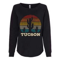 Tucson Arizona Cactus Vintage Retro Desert Souvenir Gift Womens California Wash Sweatshirt