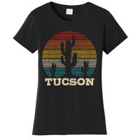 Tucson Arizona Cactus Vintage Retro Desert Souvenir Gift Women's T-Shirt