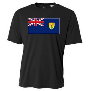 Turks And Caicos Islands Flag Providenciales Islander Cooling Performance Crew T-Shirt