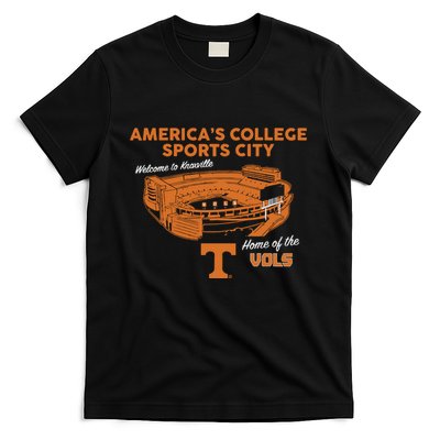 Tennessee America’S College Sports City T-Shirt