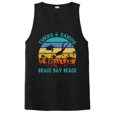 Turks And Caicos Islands West Indies Grace Bay Beach PosiCharge Competitor Tank