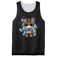 Tiger Anime Cat Autism Awareness Mesh Reversible Basketball Jersey Tank