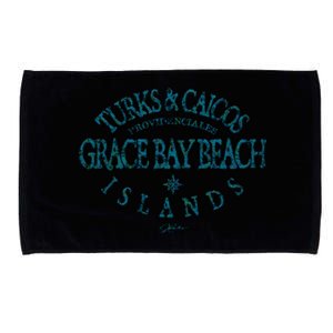 Turks And Caicos Islands Grace Bay Beach Gift Microfiber Hand Towel