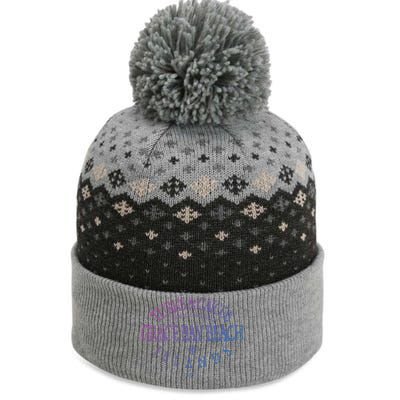 Turks And Caicos Islands Grace Bay Beach Gift The Baniff Cuffed Pom Beanie