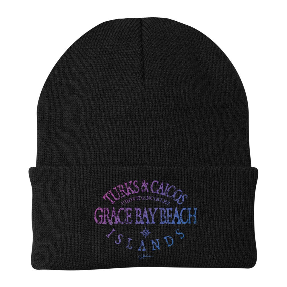 Turks And Caicos Islands Grace Bay Beach Gift Beanie