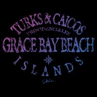 Turks And Caicos Islands Grace Bay Beach Gift Drawstring Bag