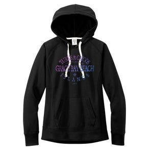 Turks And Caicos Islands Grace Bay Beach Gift Women's Fleece Hoodie