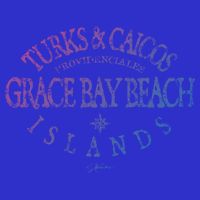 Turks And Caicos Islands Grace Bay Beach Gift Button