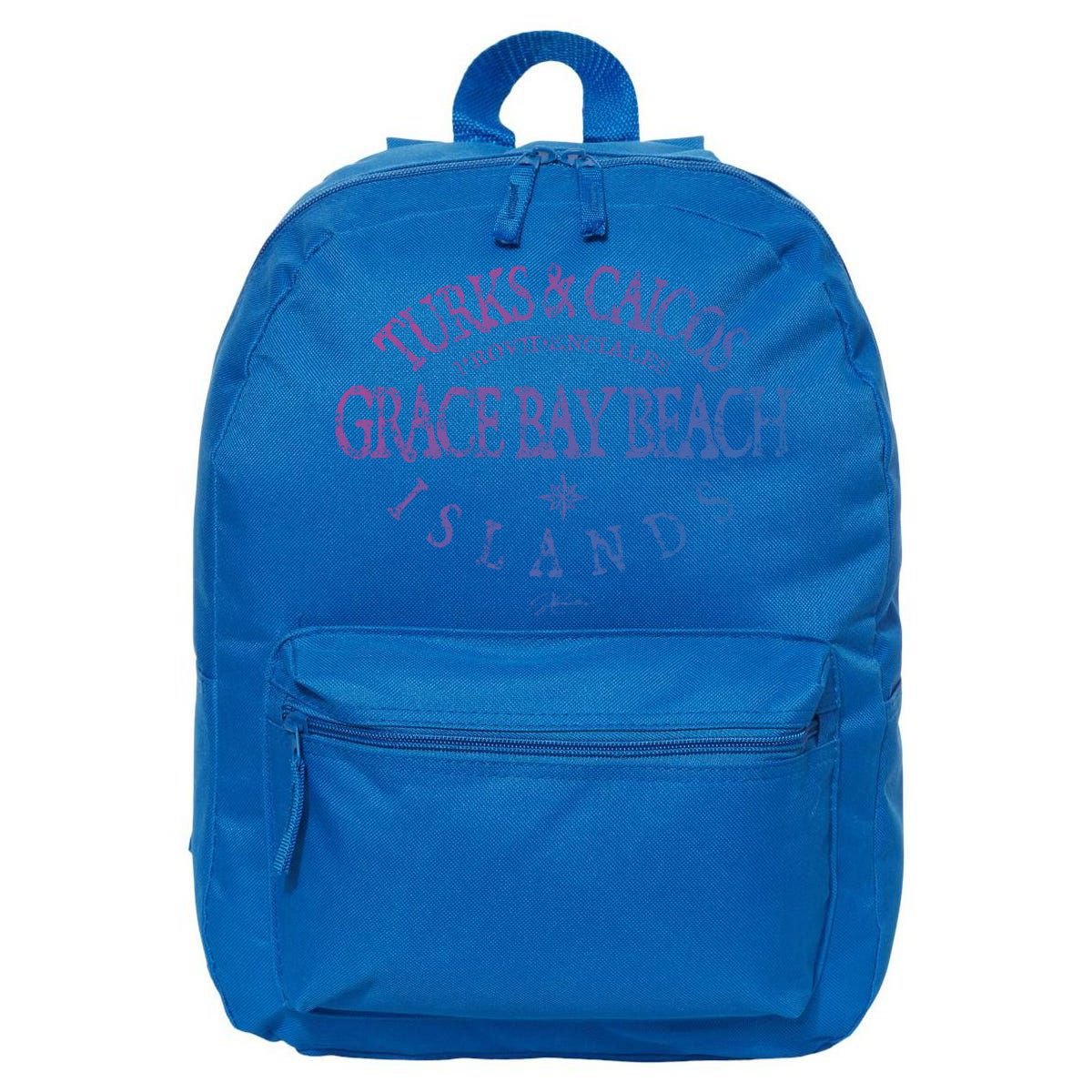 Turks And Caicos Islands Grace Bay Beach Gift 16 in Basic Backpack