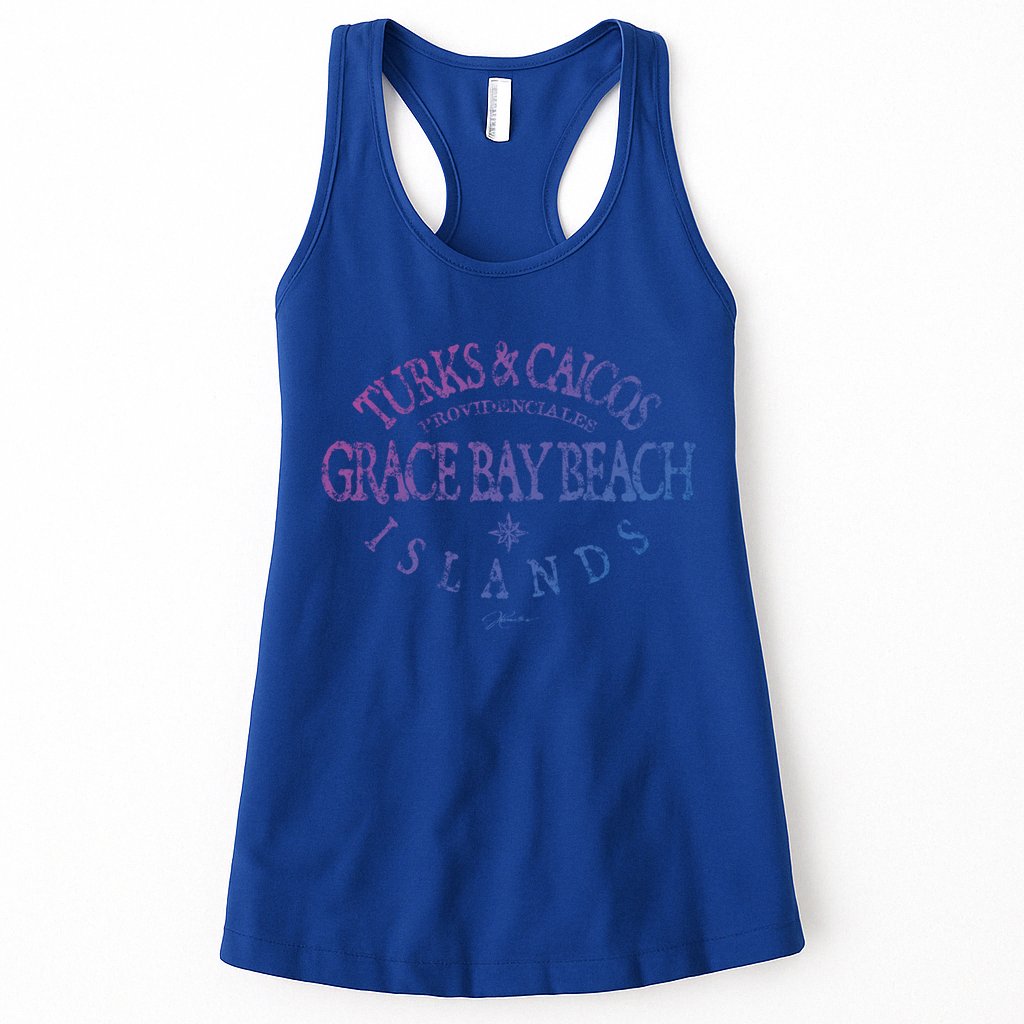 Turks And Caicos Islands Grace Bay Beach Gift Womens Tank Top