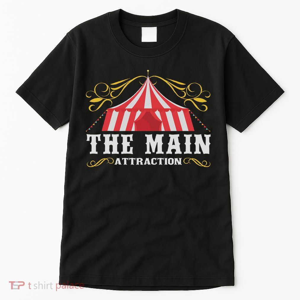 The Attraction Circus Carnival Children Birthday Party Tall T-Shirt