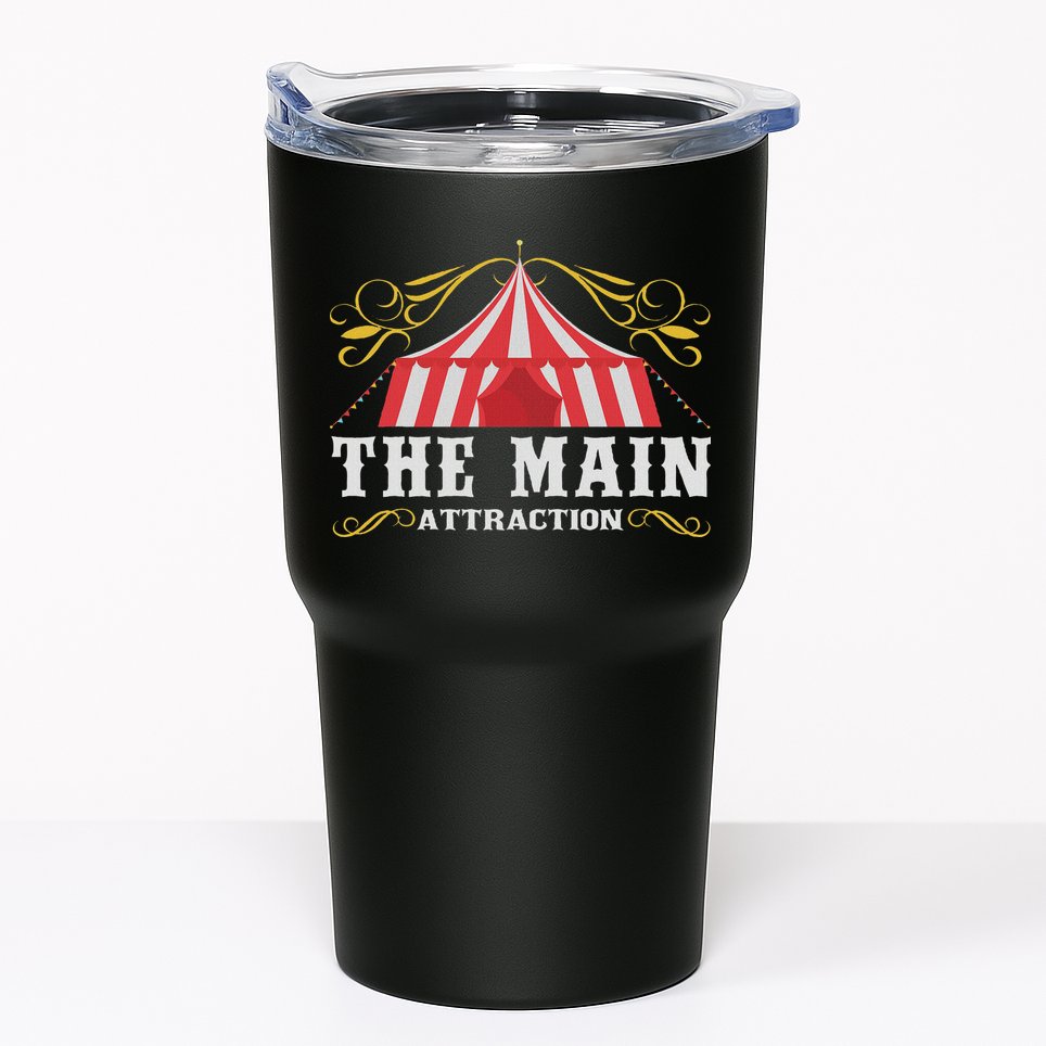 The Attraction Circus Carnival Children Birthday Party Tumbler
