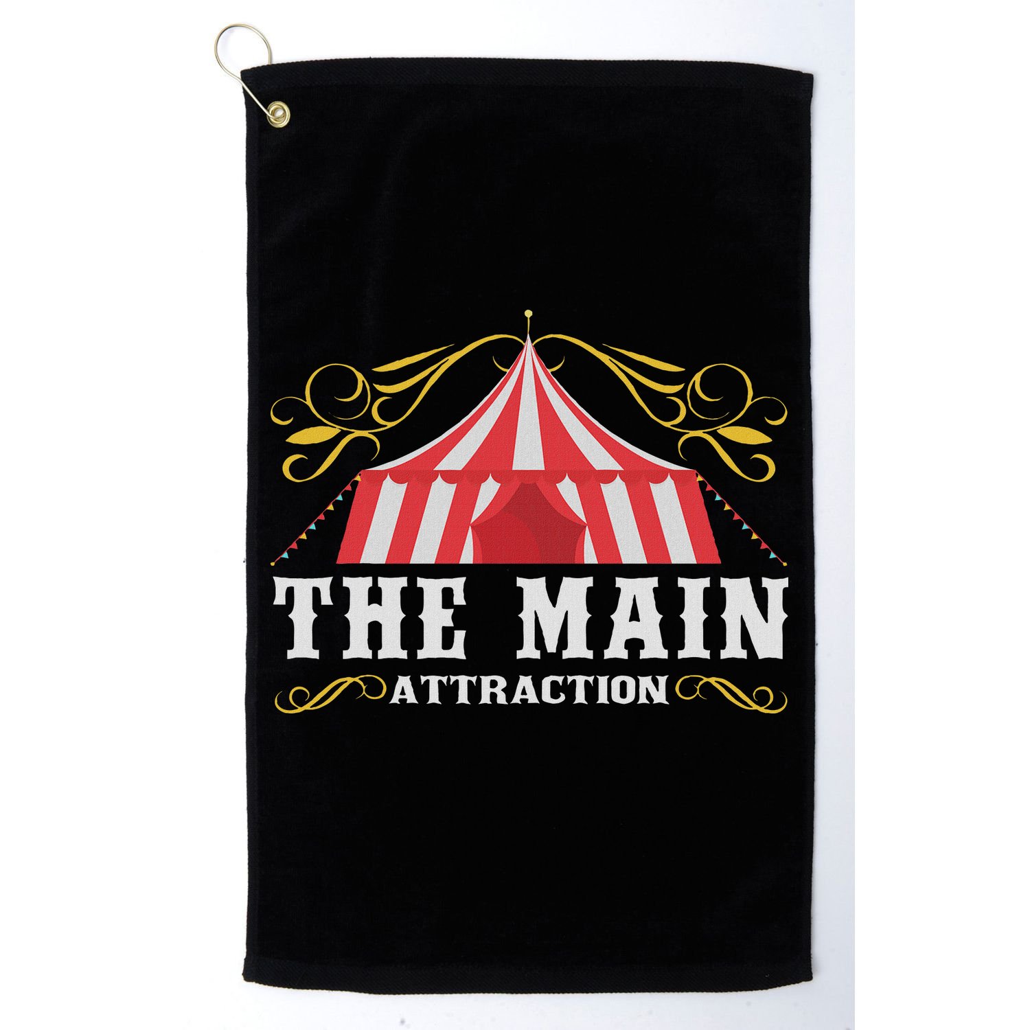 The Attraction Circus Carnival Children Birthday Party Golf Towel
