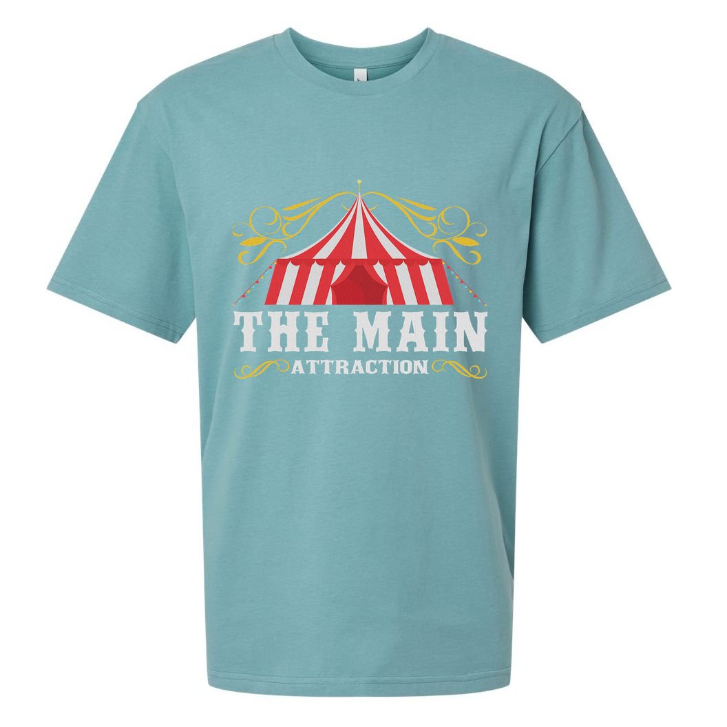 The Attraction Circus Carnival Children Birthday Party Sueded Cloud Jersey T-Shirt