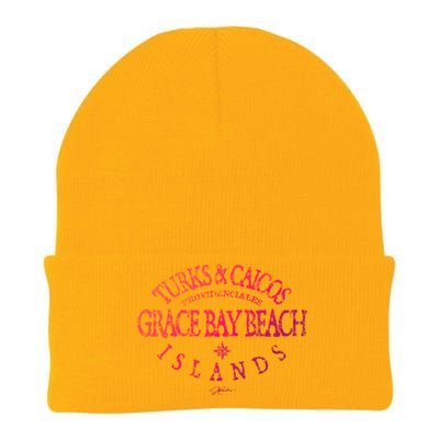 Turks And Caicos Islands Grace Bay Beach Gift Knit Cap Winter Beanie