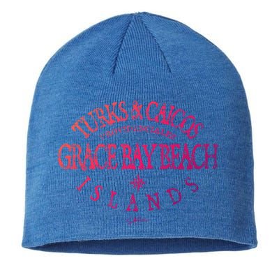 Turks And Caicos Islands Grace Bay Beach Gift Sustainable Beanie