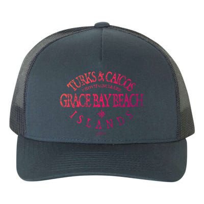 Turks And Caicos Islands Grace Bay Beach Gift Yupoong Adult 5-Panel Trucker Hat