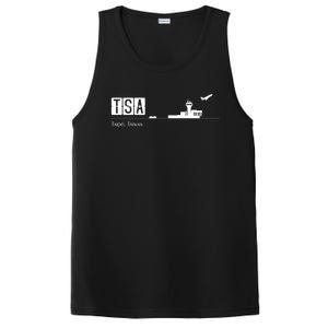 Tsa Airport Code For Taipei Taiwan Funny Gift PosiCharge Competitor Tank