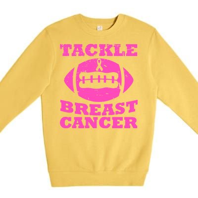 Tackle Breast Cancer Premium Crewneck Sweatshirt