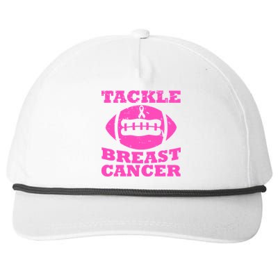 Tackle Breast Cancer Snapback Five-Panel Rope Hat