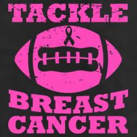 Tackle Breast Cancer 11oz C Handle Ceramic Mug