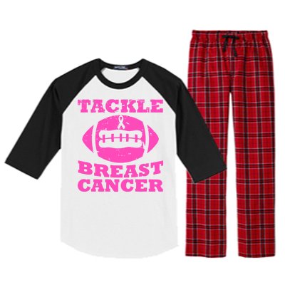 Tackle Breast Cancer Raglan Sleeve Pajama Set