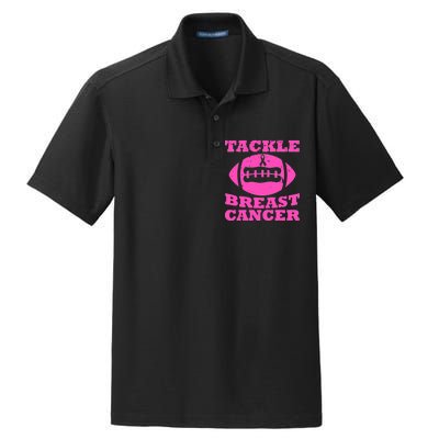 Tackle Breast Cancer Dry Zone Grid Polo