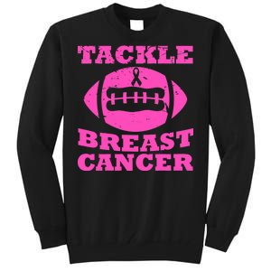 Tackle Breast Cancer Tall Sweatshirt