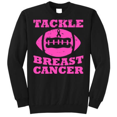 Tackle Breast Cancer Tall Sweatshirt