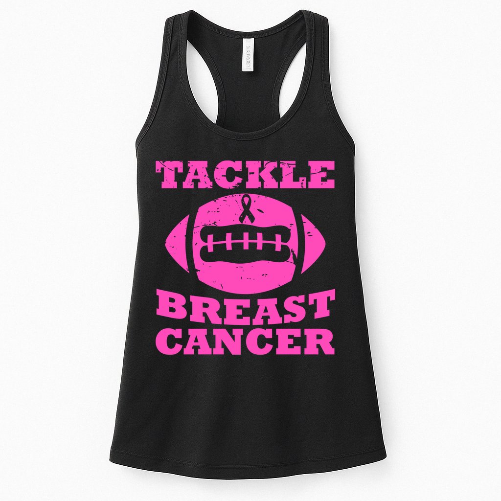 Tackle Breast Cancer Womens Tank Top