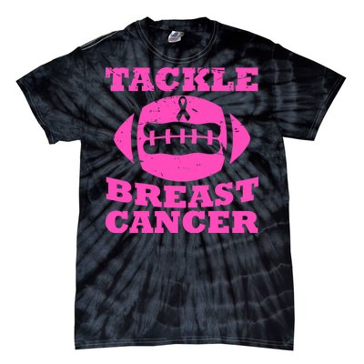 Tackle Breast Cancer Tie-Dye T-Shirt