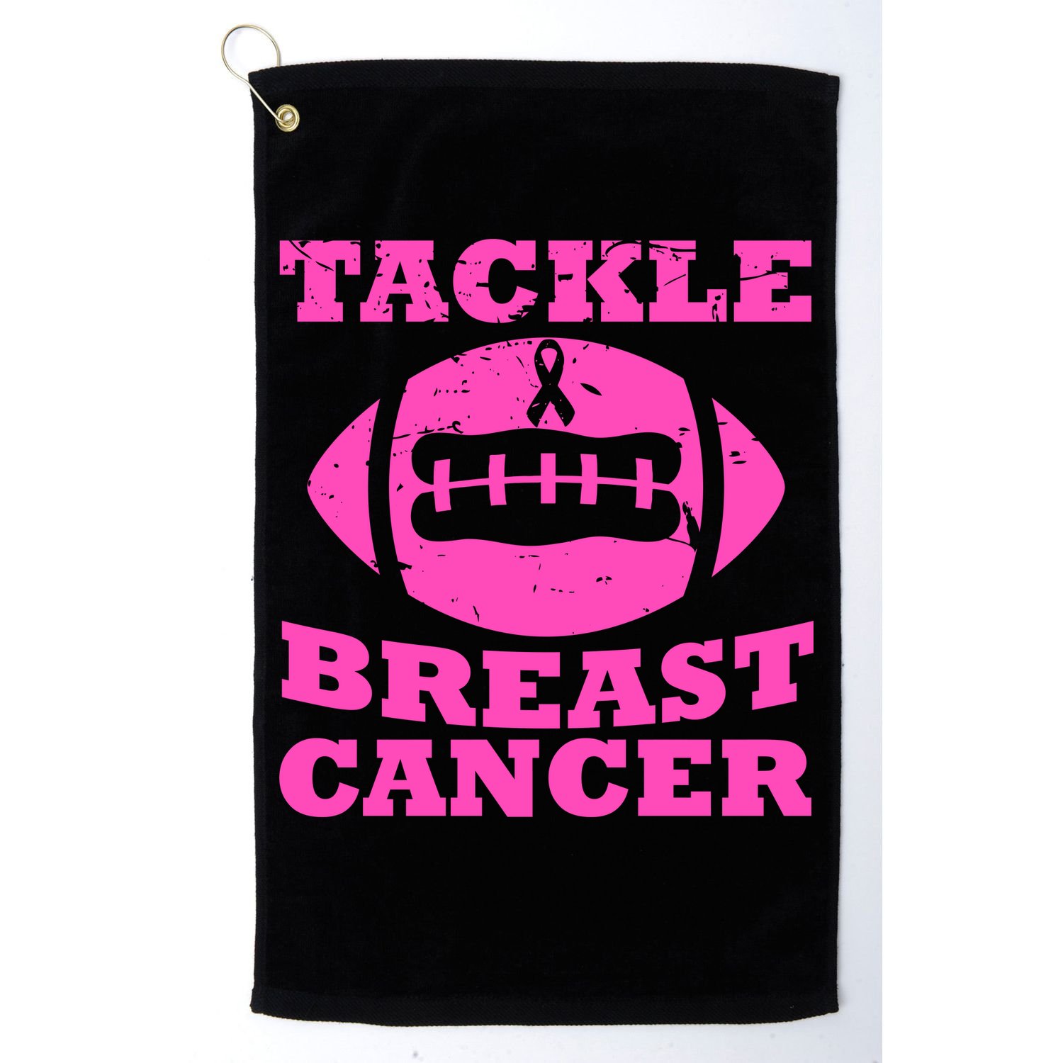 Tackle Breast Cancer Golf Towel