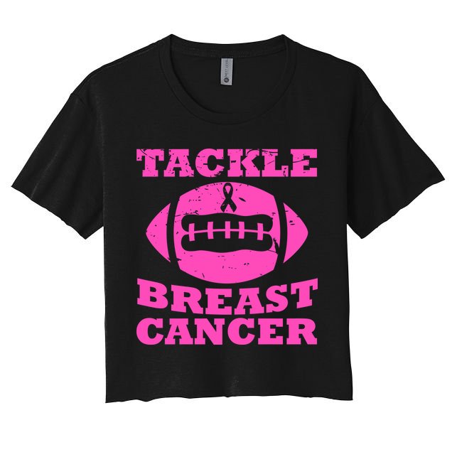 Tackle Breast Cancer Crop Top
