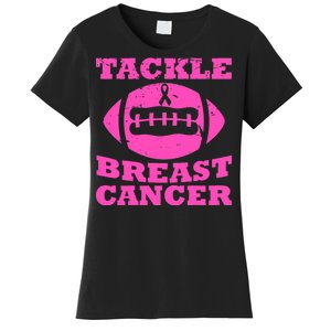 Tackle Breast Cancer Women's T-Shirt