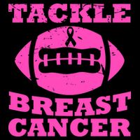 Tackle Breast Cancer Women's V-Neck T-Shirt