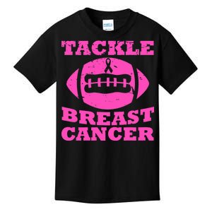 Tackle Breast Cancer Kids T-Shirt