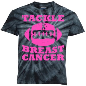 Tackle Breast Cancer Kids Tie-Dye T-Shirt