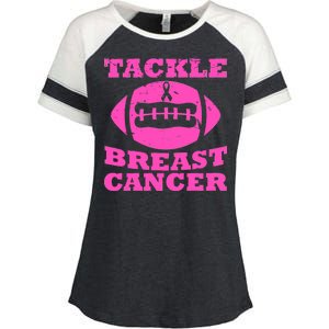 Tackle Breast Cancer Enza Ladies Jersey Colorblock Tee