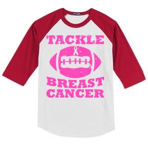 Tackle Breast Cancer Kids Colorblock Raglan Jersey