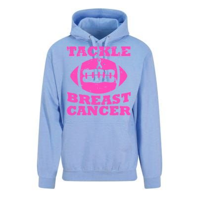 Tackle Breast Cancer Unisex Surf Hoodie