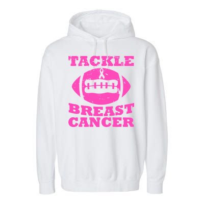 Tackle Breast Cancer Garment-Dyed Fleece Hoodie