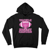 Tackle Breast Cancer Awareness Football  Hoodie