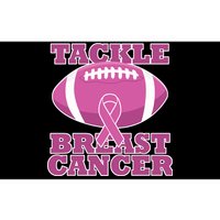 Tackle Breast Cancer Awareness Football  Bumper Sticker