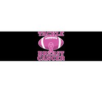 Tackle Breast Cancer Awareness Football  Bumper Sticker