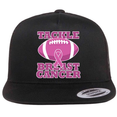Tackle Breast Cancer Awareness Football  Flatbill Hat