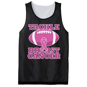 Tackle Breast Cancer Awareness Football  Mesh Reversible Basketball Jersey Tank