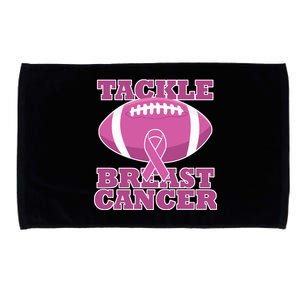 Tackle Breast Cancer Awareness Football  Microfiber Hand Towel