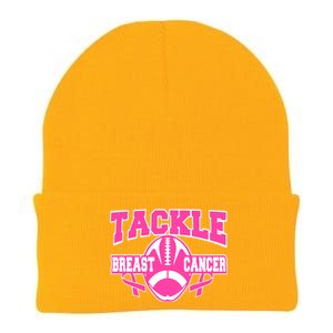 Tackle Breast Cancer1 Knit Cap Winter Beanie